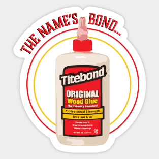 Titebond Wood Glue Sticker